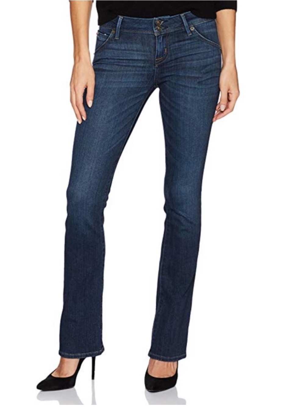 NEW Hudson Beth Mid Rise Baby Boot Jeans  Size 30
